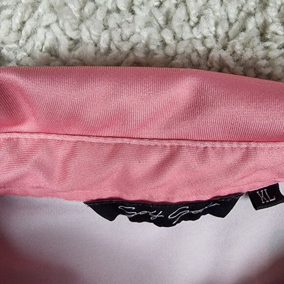 Golf Gods Polo Men's Size XL Australia Cactus Print Cool Tech Performance Shirt - Picture 4 of 6